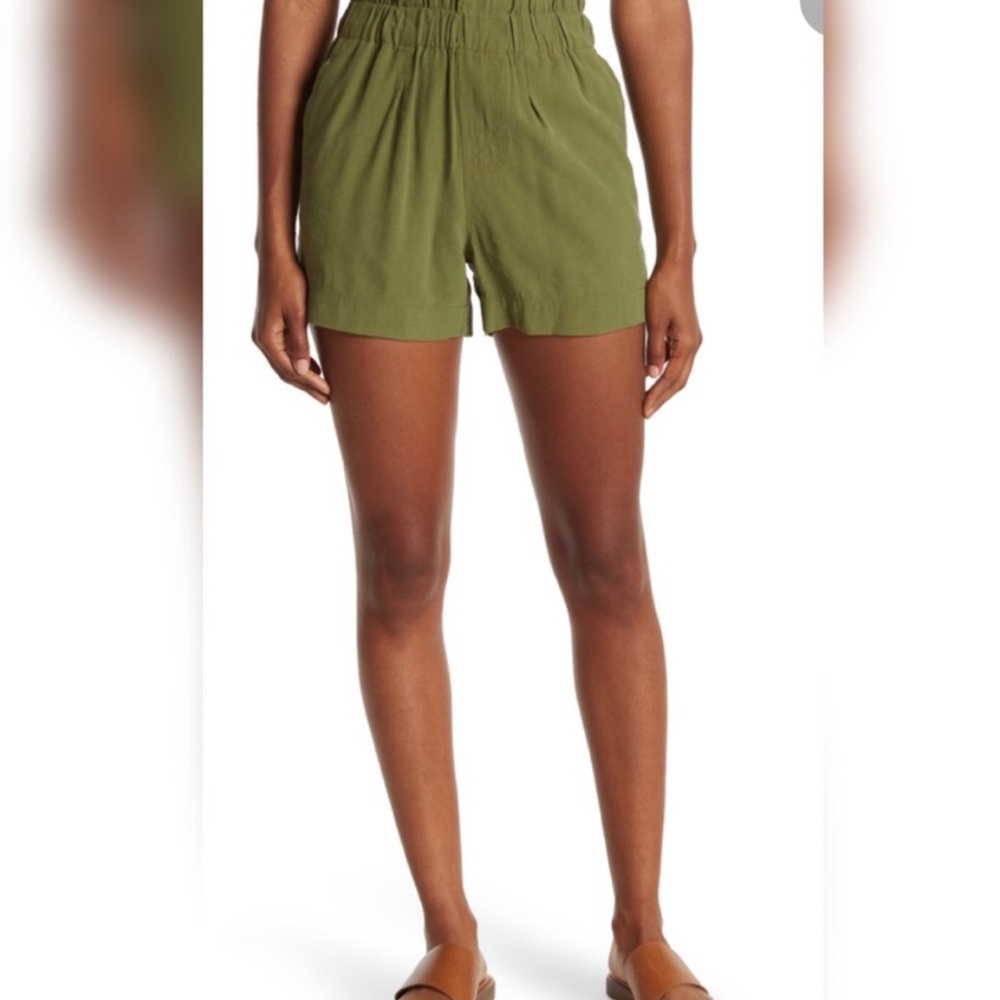 NWT Mauby Paperbag Shorts Duck Green size medium